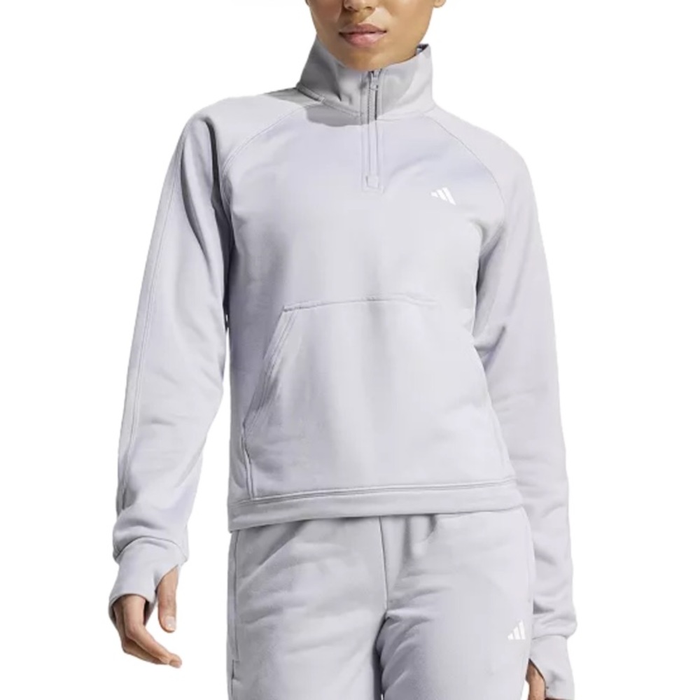 Cropped Quarter Zip